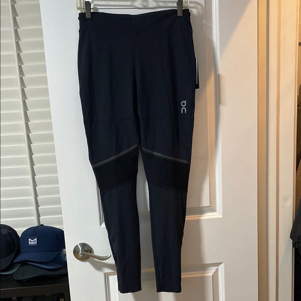 On Running Black Long Tights